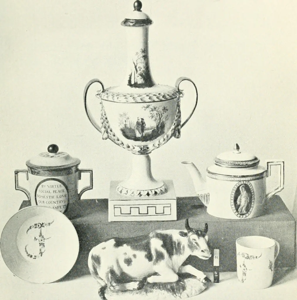 An illustration from How to collect continental china, 1907, leaf 262