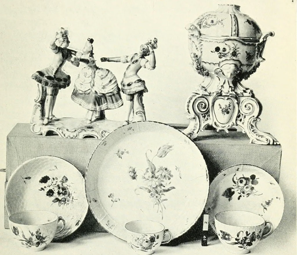 An illustration from How to collect continental china, 1907, leaf 268