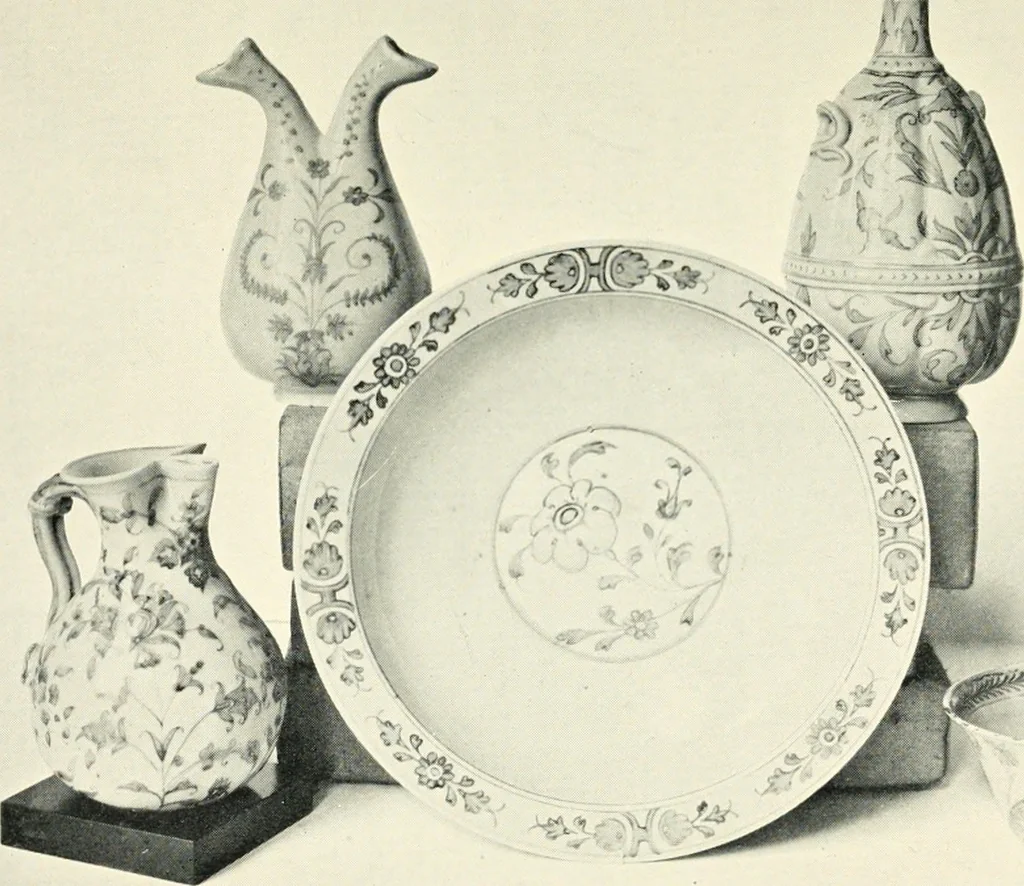 An illustration from How to collect continental china, 1907, leaf 316