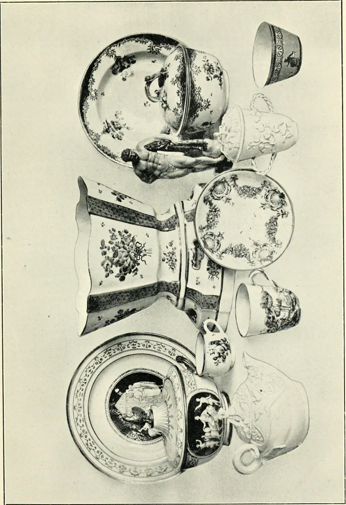 An illustration from How to collect continental china, 1907, leaf 324
