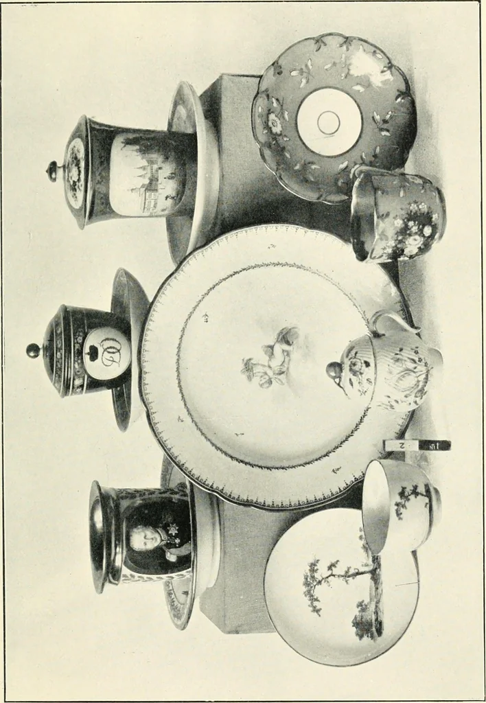 An illustration from How to collect continental china, 1907, leaf 338