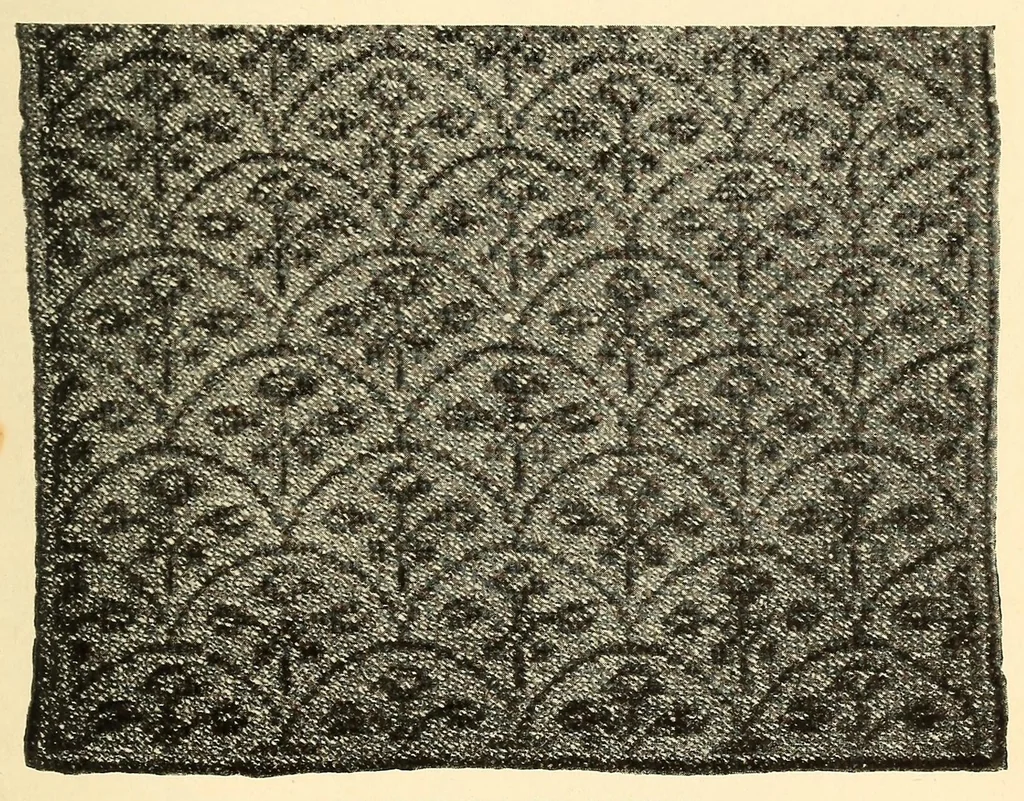 An illustration from How to do beadwork, 1904, leaf 107
