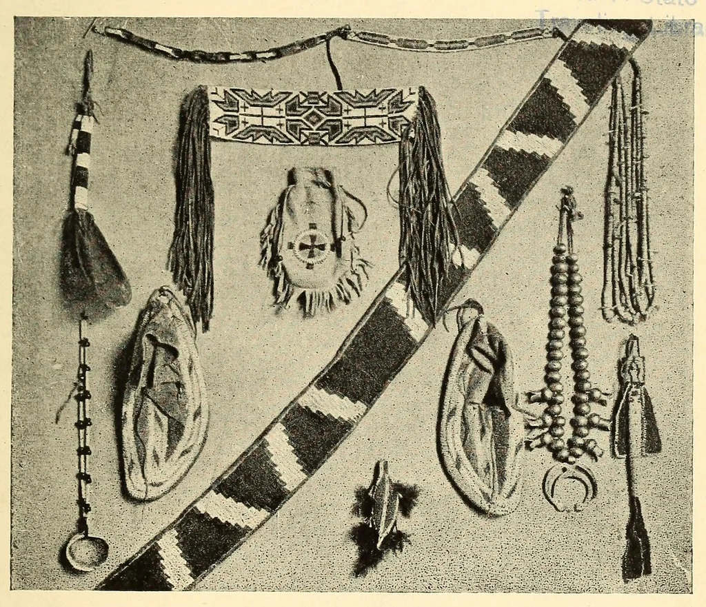 An illustration from How to do beadwork, 1904, leaf 119