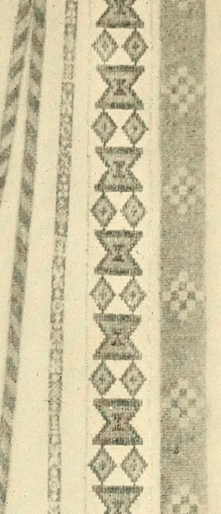 An illustration from How to do beadwork, 1904, leaf 63