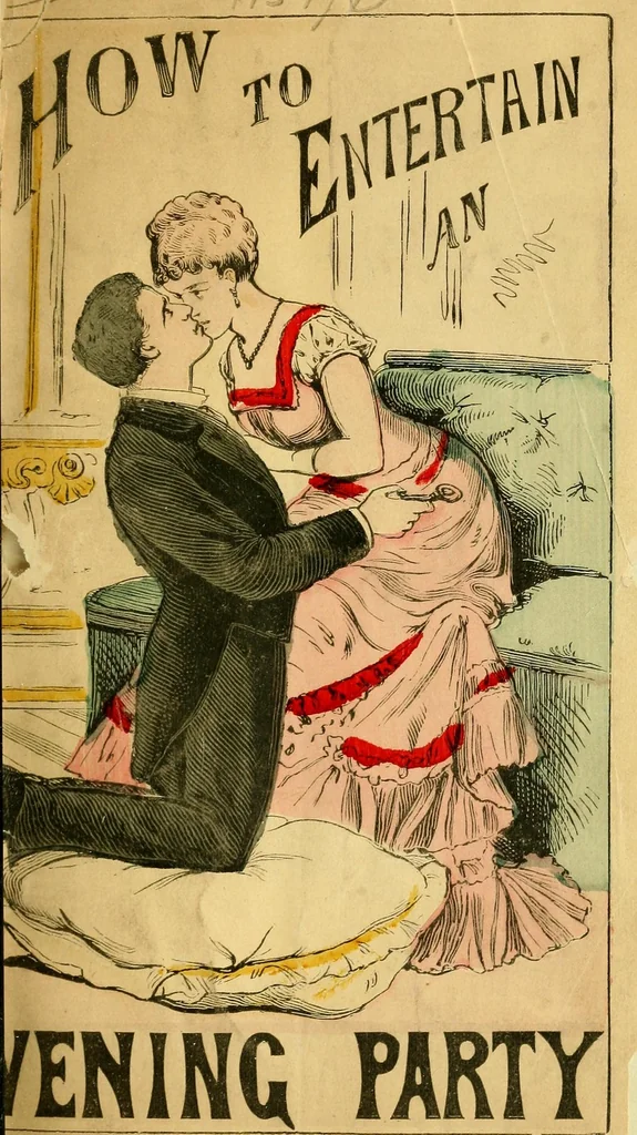 An illustration from How to entertain an evening party, 1878, leaf 5