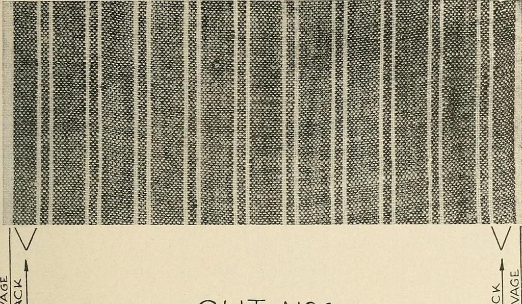 An illustration from How to figure out and arrange pattern work for weaving colored fabrics, explained and illustrated, together with other simple rules and calculations pertaining to weaving departments, 1915, leaf 22