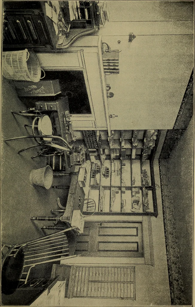 An illustration from How to get a patent; a complete compendium of useful information for inventors, 1896, leaf 24