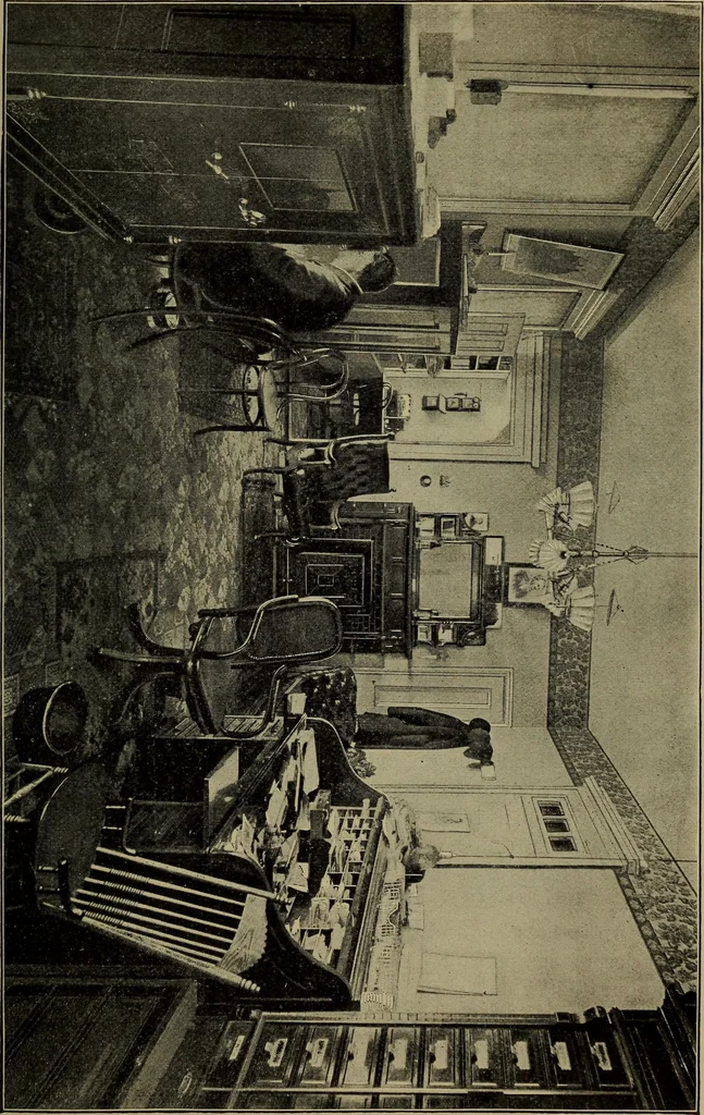 An illustration from How to get a patent; a complete compendium of useful information for inventors, 1896, leaf 8