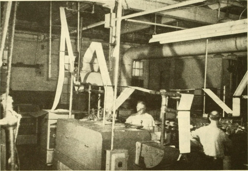 An illustration from How to improve woolen and worsted mill operations, 1900, leaf 17