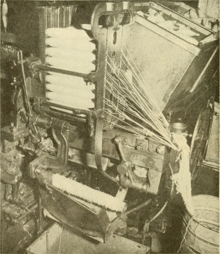 An illustration from How to improve woolen and worsted mill operations, 1900, leaf 25