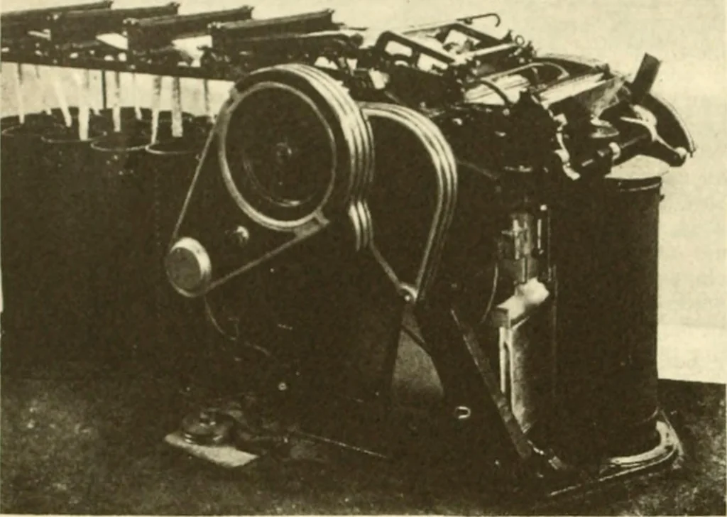 An illustration from How to improve woolen and worsted mill operations, 1900, leaf 53