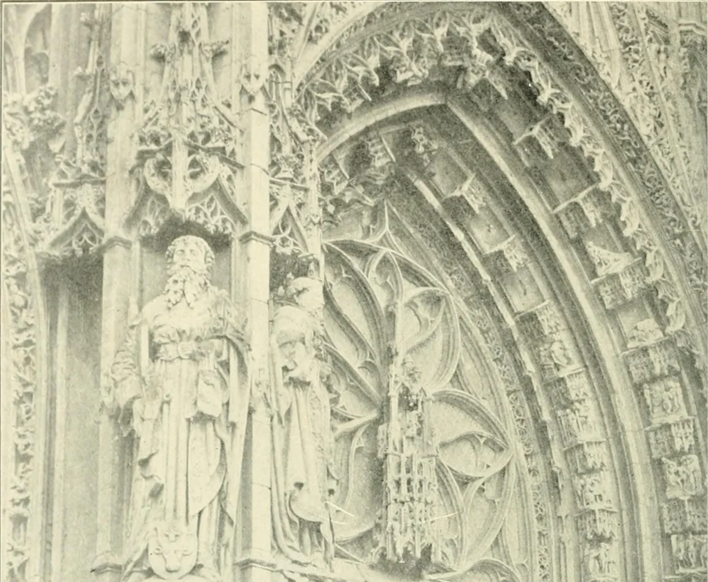 An illustration from How to judge architecture : a popular guide to the appreciation of buildings, 1903, leaf 167