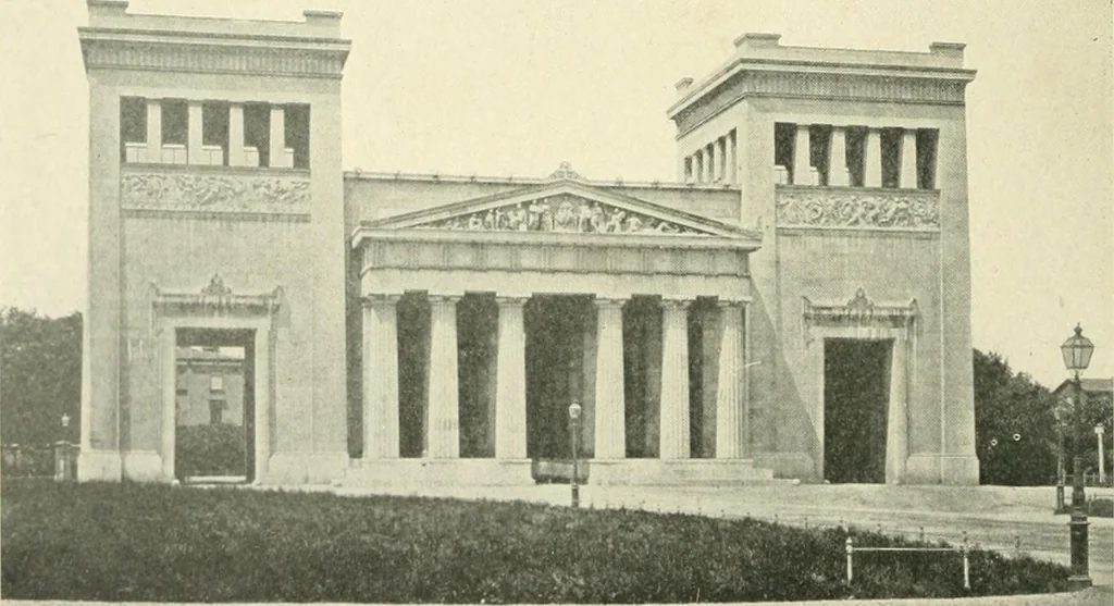 An illustration from How to judge architecture : a popular guide to the appreciation of buildings, 1903, leaf 233