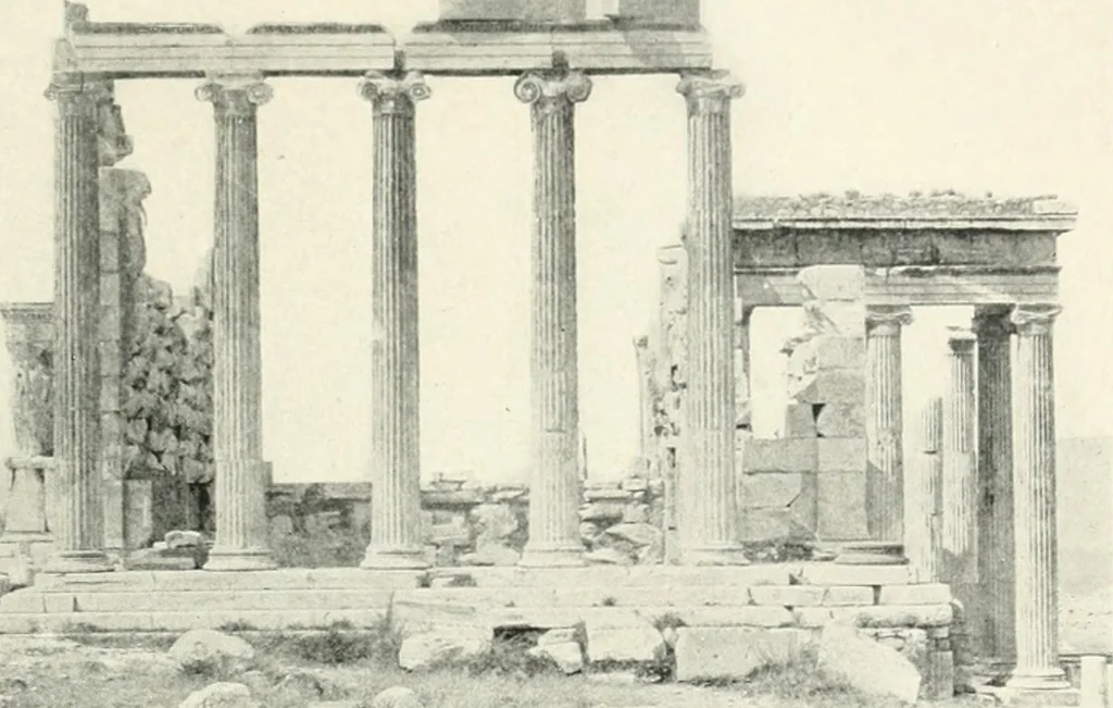 An illustration from How to judge architecture : a popular guide to the appreciation of buildings, 1903, leaf 46
