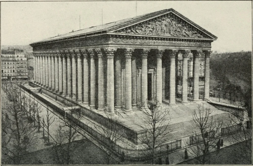 An illustration from How to know architecture : the human elements in the evolution of styles, 1914, leaf 101