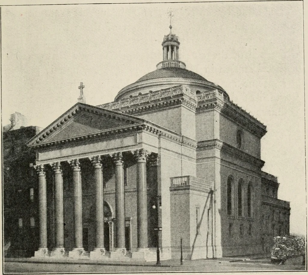 An illustration from How to know architecture : the human elements in the evolution of styles, 1914, leaf 102