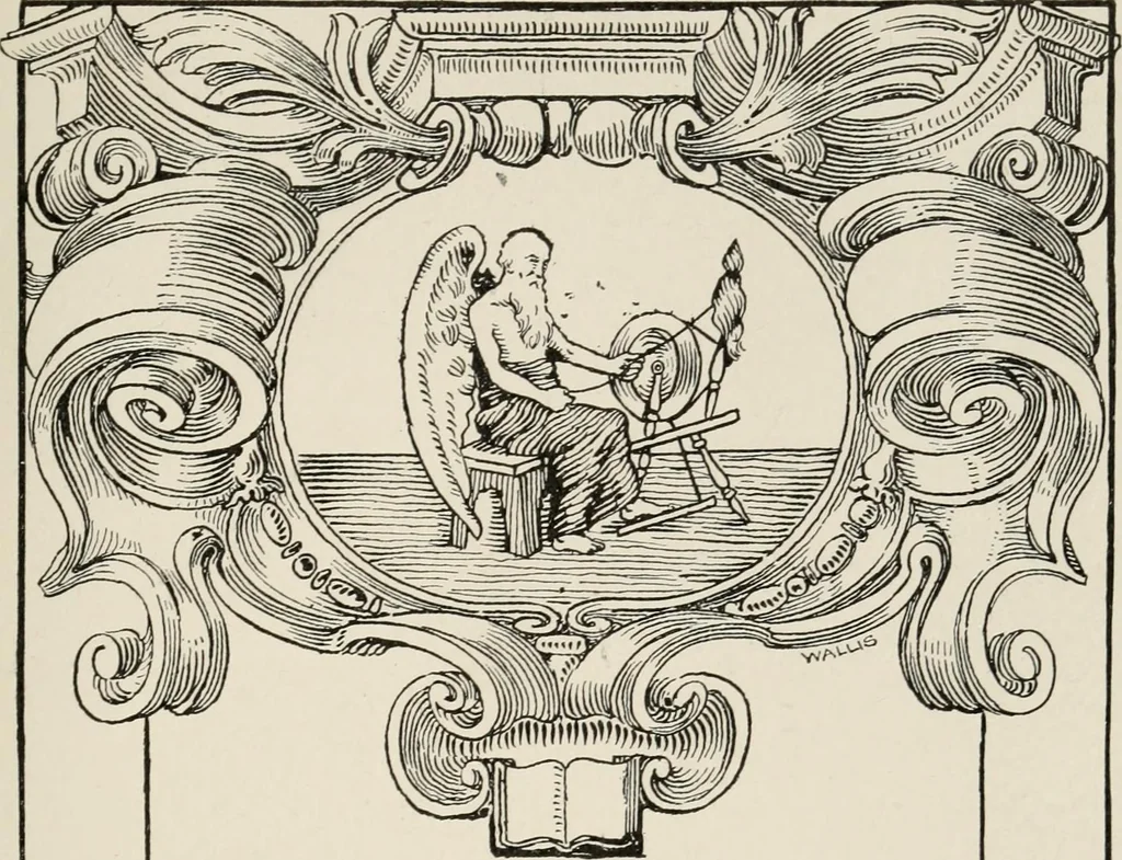 An illustration from How to know architecture : the human elements in the evolution of styles, 1914, leaf 108