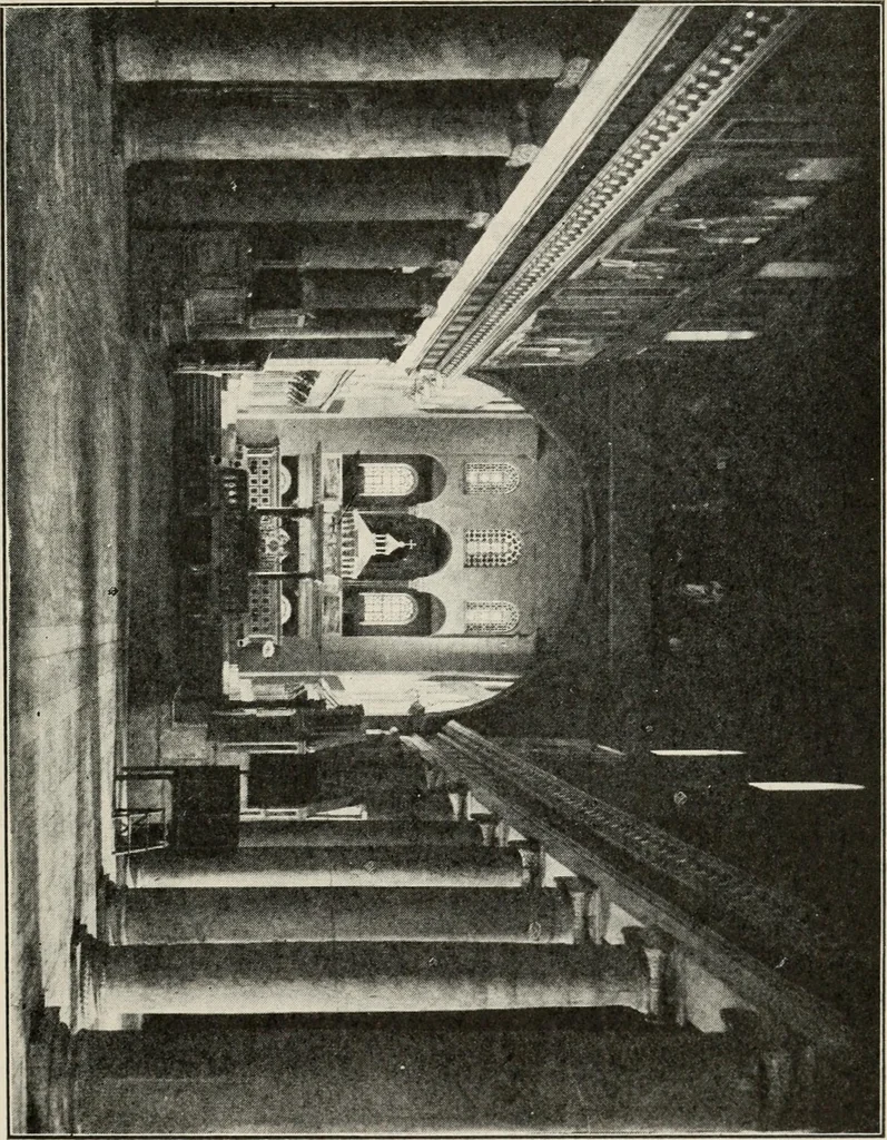 An illustration from How to know architecture : the human elements in the evolution of styles, 1914, leaf 112
