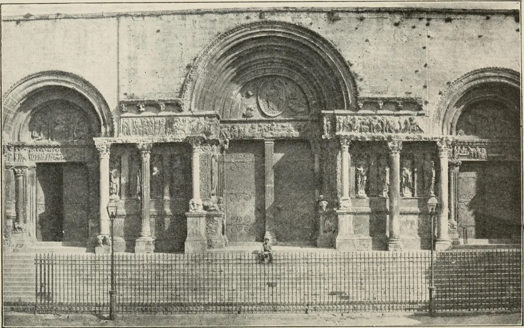 An illustration from How to know architecture : the human elements in the evolution of styles, 1914, leaf 126