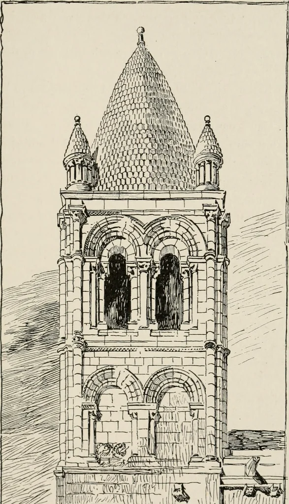 An illustration from How to know architecture : the human elements in the evolution of styles, 1914, leaf 138