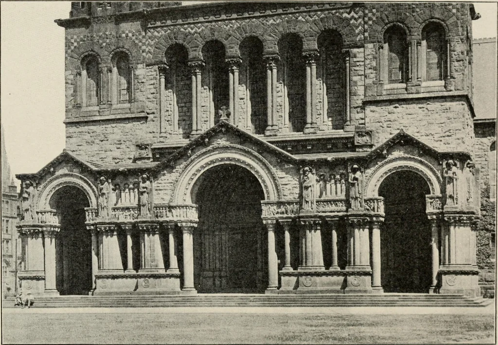 An illustration from How to know architecture : the human elements in the evolution of styles, 1914, leaf 142