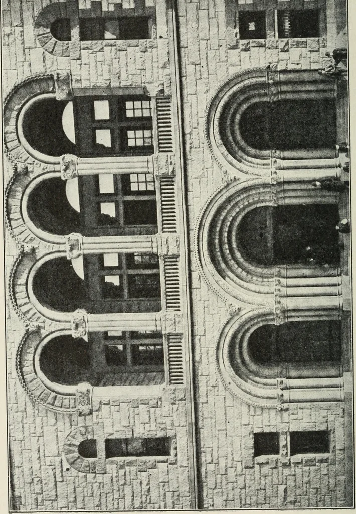 An illustration from How to know architecture : the human elements in the evolution of styles, 1914, leaf 145
