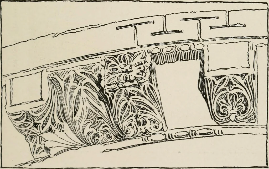 An illustration from How to know architecture : the human elements in the evolution of styles, 1914, leaf 146