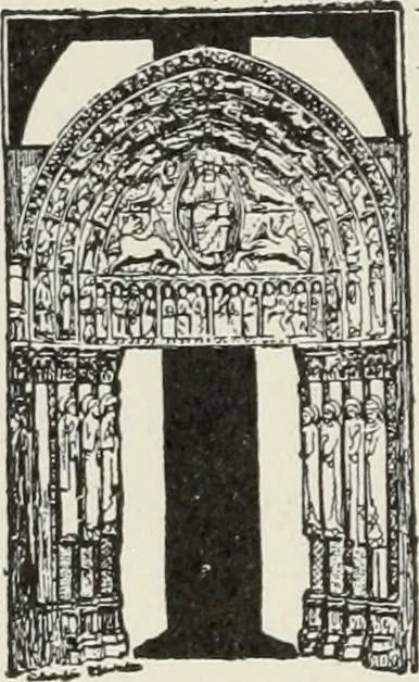 An illustration from How to know architecture : the human elements in the evolution of styles, 1914, leaf 155
