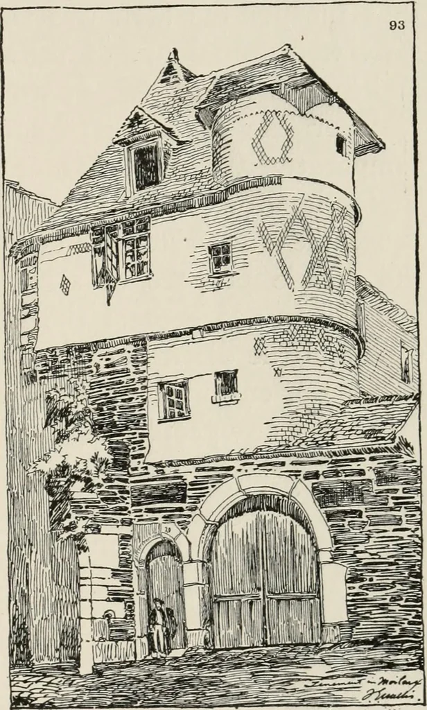 An illustration from How to know architecture : the human elements in the evolution of styles, 1914, leaf 160