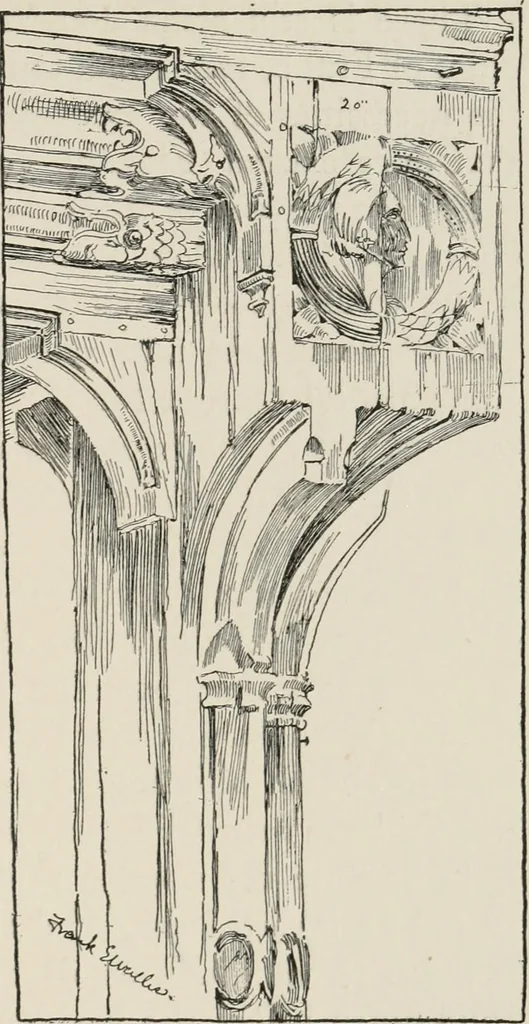 An illustration from How to know architecture : the human elements in the evolution of styles, 1914, leaf 162