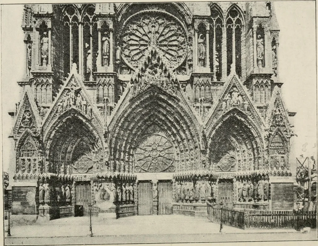 An illustration from How to know architecture : the human elements in the evolution of styles, 1914, leaf 166