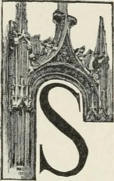 An illustration from How to know architecture : the human elements in the evolution of styles, 1914, leaf 173