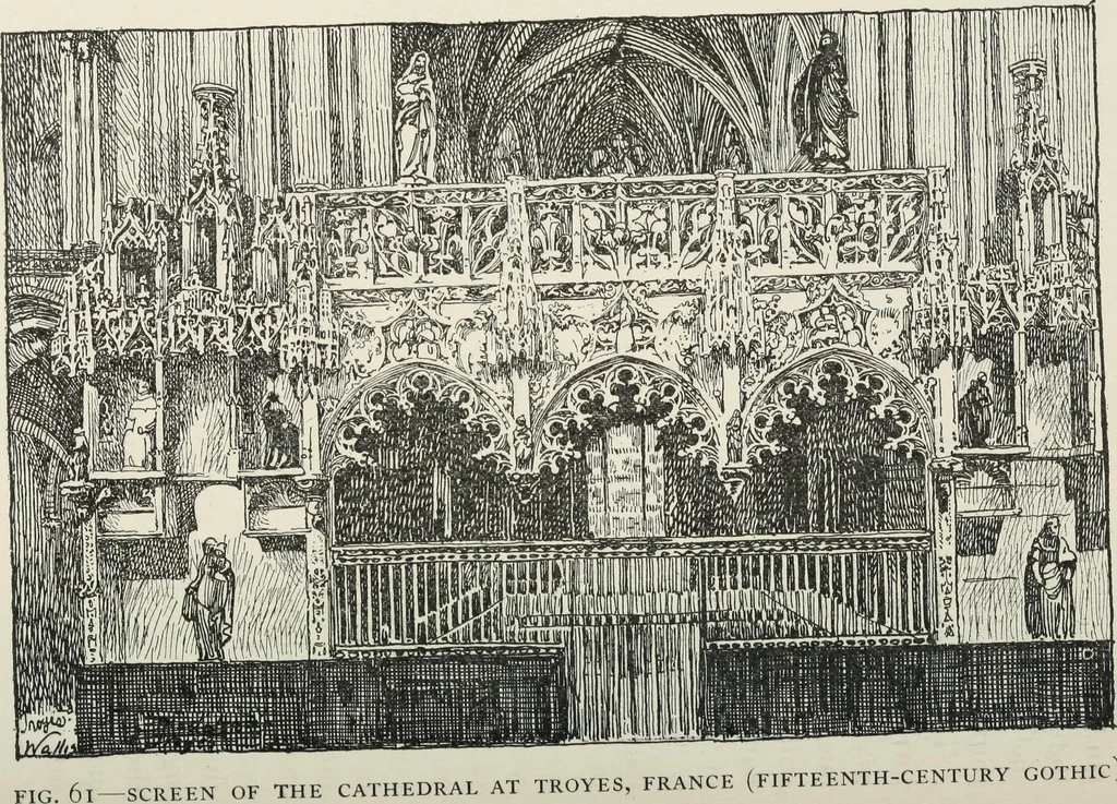 An illustration from How to know architecture : the human elements in the evolution of styles, 1914, leaf 177