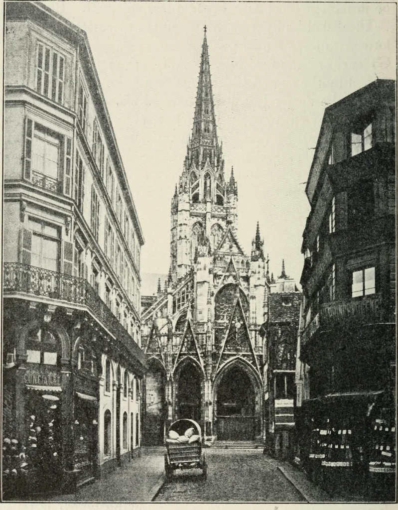 An illustration from How to know architecture : the human elements in the evolution of styles, 1914, leaf 179