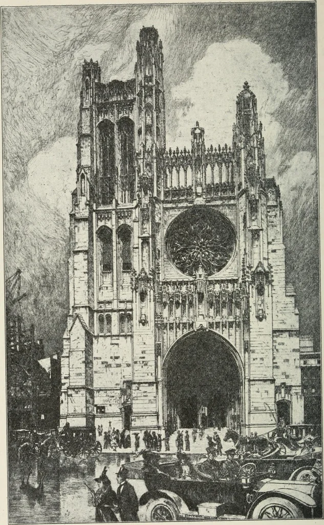 An illustration from How to know architecture : the human elements in the evolution of styles, 1914, leaf 181