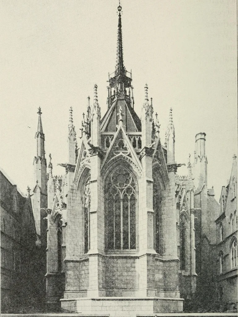 An illustration from How to know architecture : the human elements in the evolution of styles, 1914, leaf 185