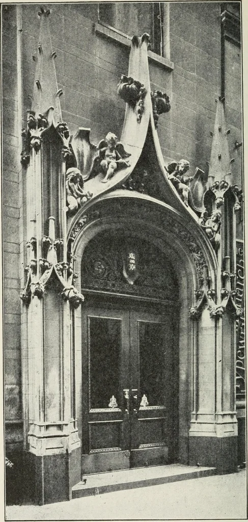 An illustration from How to know architecture : the human elements in the evolution of styles, 1914, leaf 187