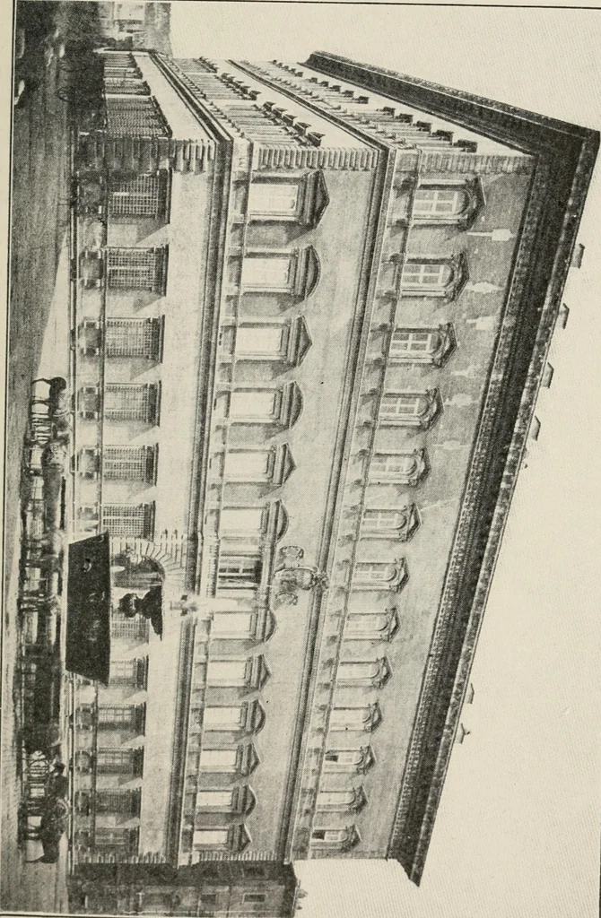 An illustration from How to know architecture : the human elements in the evolution of styles, 1914, leaf 202