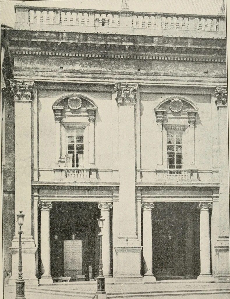 An illustration from How to know architecture : the human elements in the evolution of styles, 1914, leaf 204
