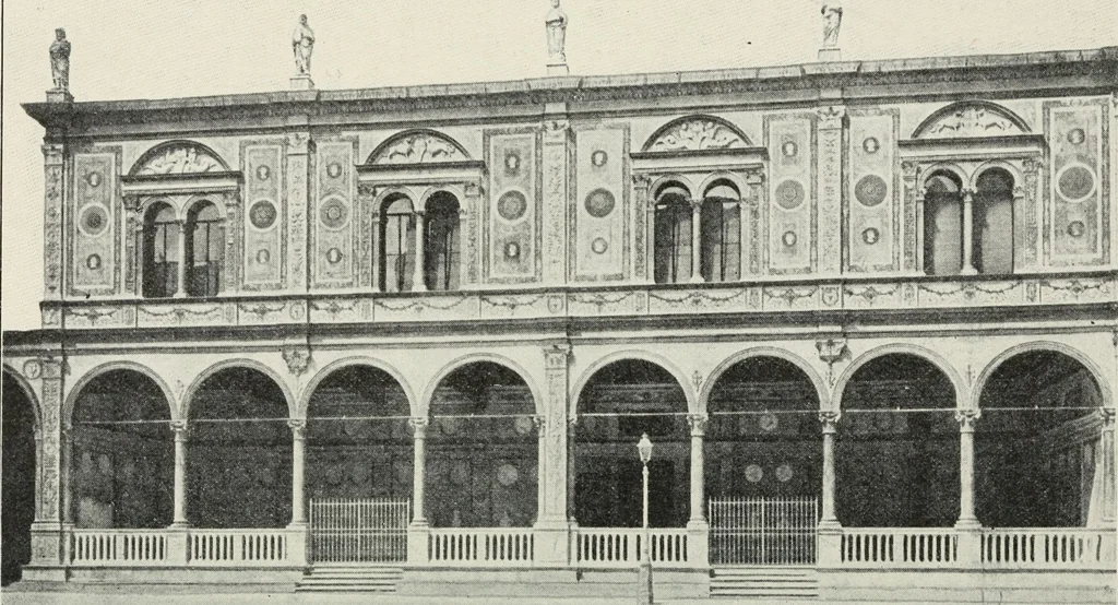 An illustration from How to know architecture : the human elements in the evolution of styles, 1914, leaf 211
