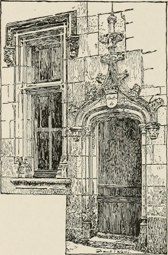 An illustration from How to know architecture : the human elements in the evolution of styles, 1914, leaf 220