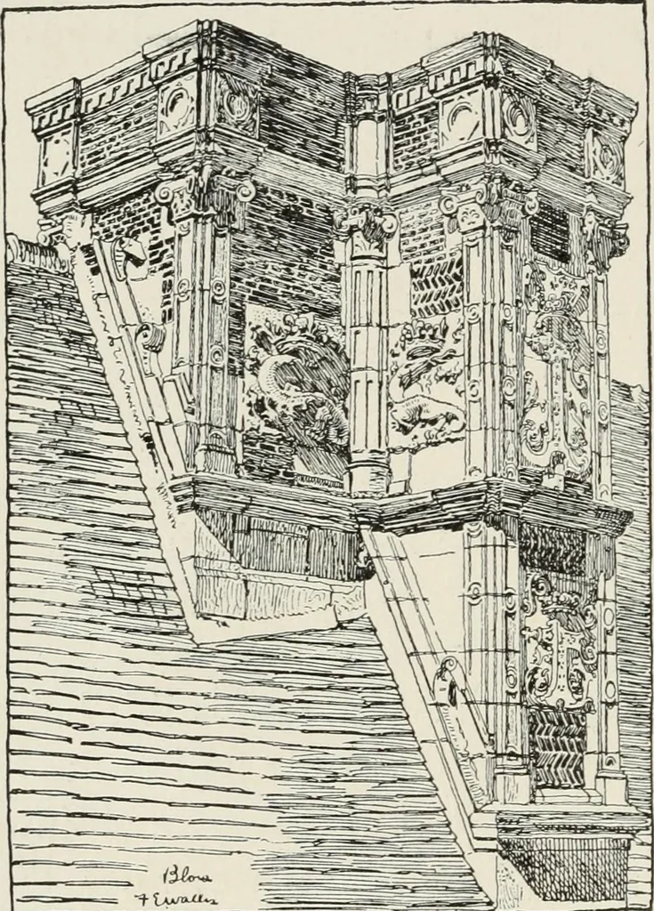 An illustration from How to know architecture : the human elements in the evolution of styles, 1914, leaf 223