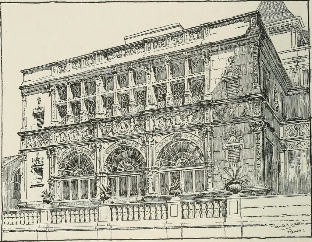 An illustration from How to know architecture : the human elements in the evolution of styles, 1914, leaf 225