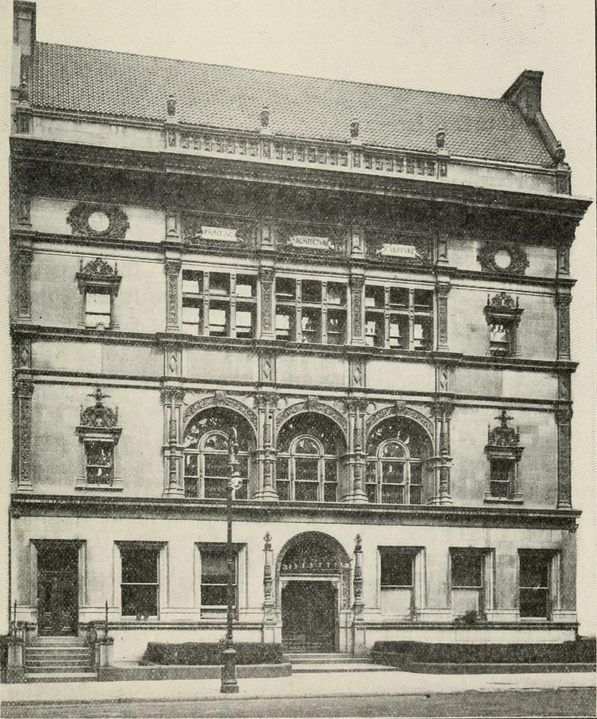 An illustration from How to know architecture : the human elements in the evolution of styles, 1914, leaf 226