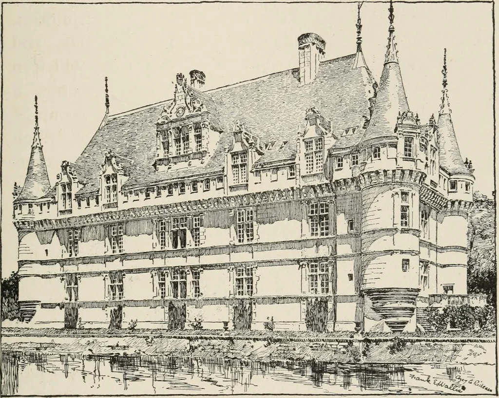 An illustration from How to know architecture : the human elements in the evolution of styles, 1914, leaf 230