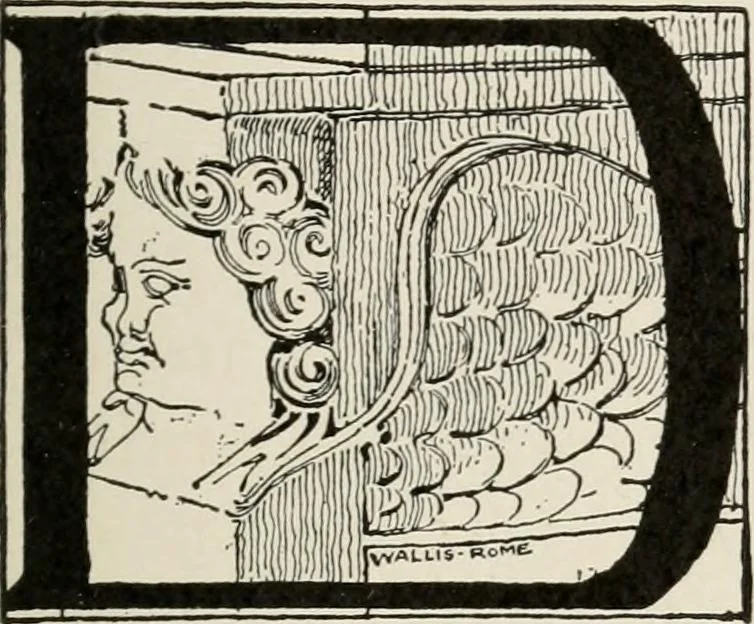 An illustration from How to know architecture : the human elements in the evolution of styles, 1914, leaf 252
