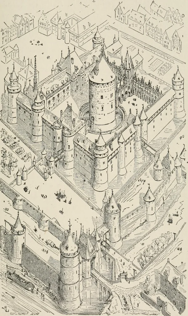 An illustration from How to know architecture : the human elements in the evolution of styles, 1914, leaf 258