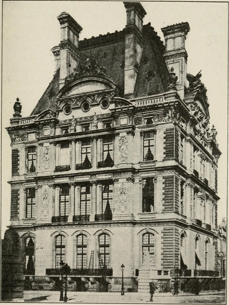 An illustration from How to know architecture : the human elements in the evolution of styles, 1914, leaf 260
