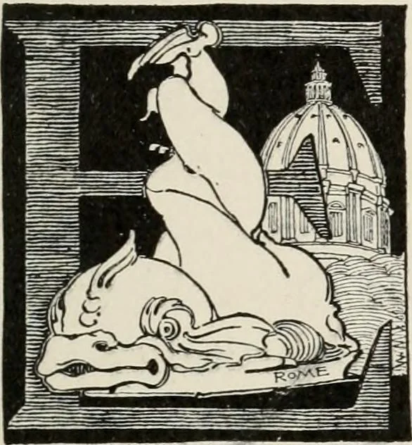 An illustration from How to know architecture : the human elements in the evolution of styles, 1914, leaf 262
