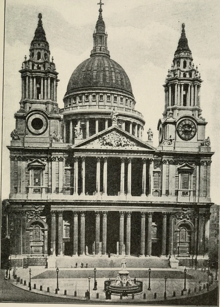 An illustration from How to know architecture : the human elements in the evolution of styles, 1914, leaf 276